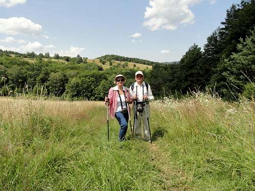 Mount Wołtuszowska - Our hike – July 6, 2014