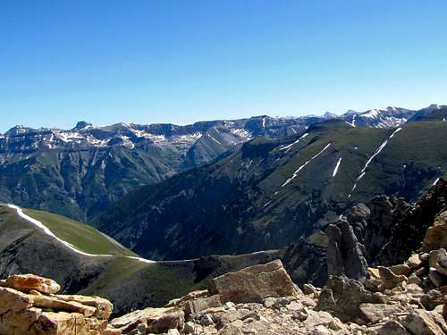 The 14ers Uncompahgre and Wetterhorn