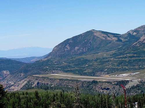 Whipple Mountain and Telluride Airport