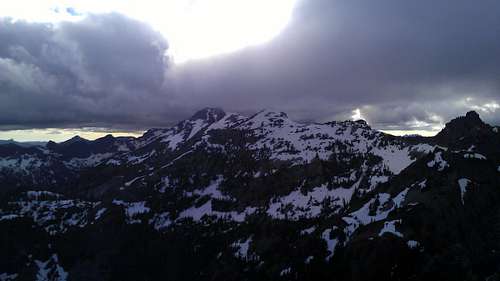 Snoqualmie and Lundin from Red Mt.