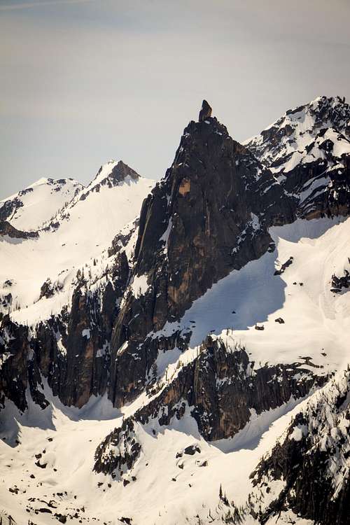 North Face of Baron Spire