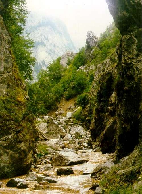 The rugovo gorge is very...