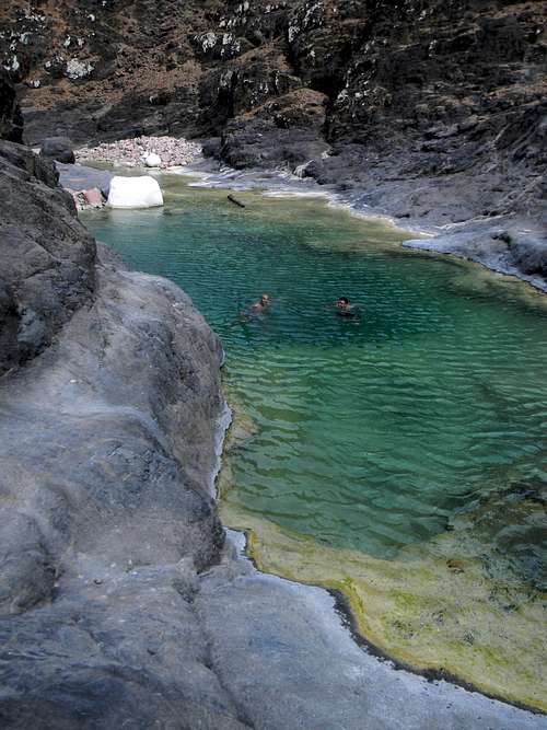 Water Pool, Dihor Canyon