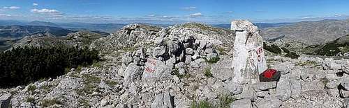 Ascent of Dinara from Glavas.