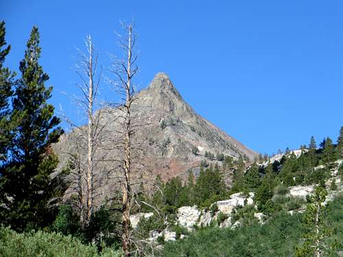 Unnamed peak above Glimes Canyon