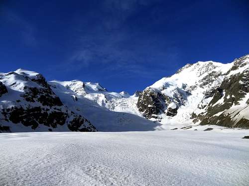The Morteratsch glacier