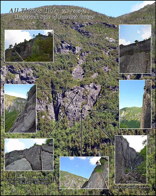 All Things Holy in Panther Gorge: A New Route on the Haystack Side