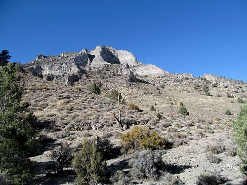 near the exit of Sawtooth Canyon