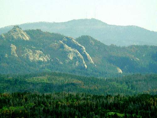 Bear Mt. View of Buckhorn Mt. and Mt. Coolidge