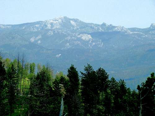 Bear Mt View of Black Elk Peak