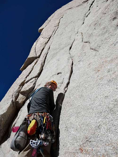 Aiguille Extra, East Face, IV, 5.10