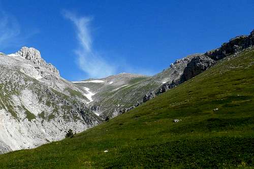 Monte Camicia (descending from Mt. Tremoggia)