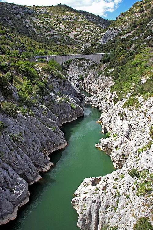 Gorges of Hérault river