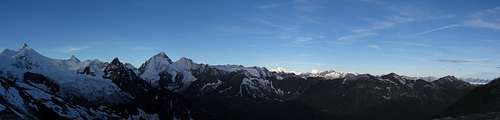 Zinalrothorn, Ober Gabelhorn,...
