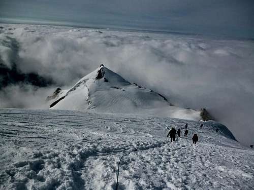 Above the Roman Wall with Sherman Peak in Background