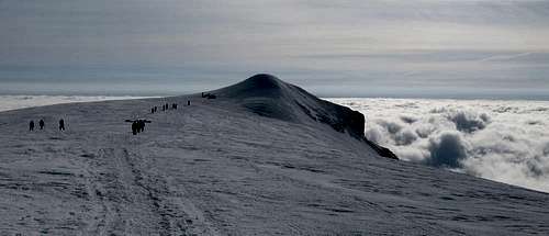 Grant Peak, the true summit of Mount Baker