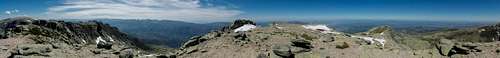 360° summit panorama Torreon del Calvitero