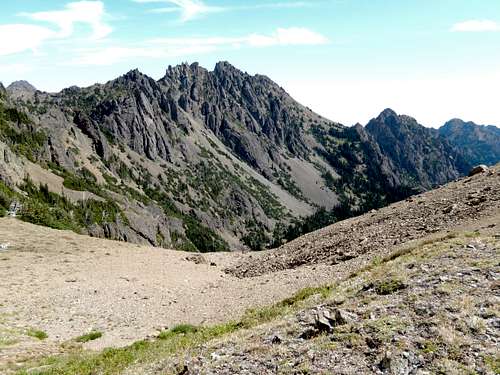 Boulder Ridge from Cloudy Peak