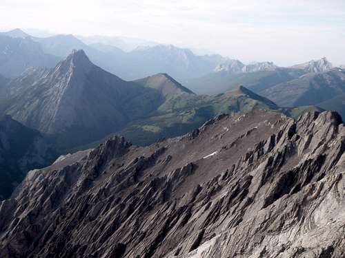 'MacKay Hills' from 'Rocky Peak'