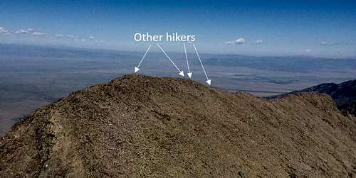 Challenger's ridge (from Kit Carson)