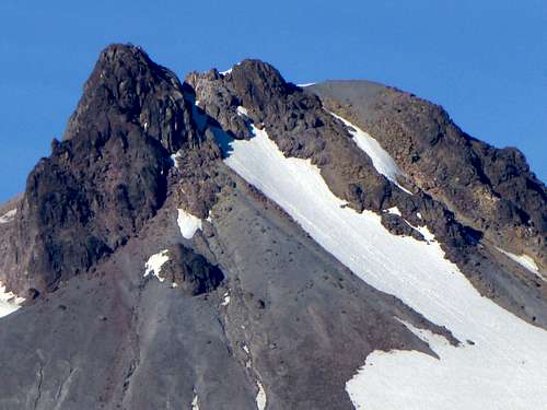 Glacier Peak summit from Black Mountain