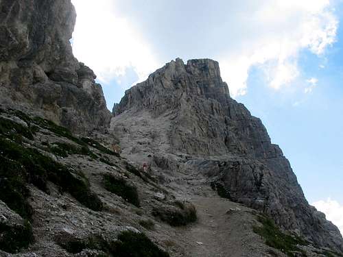 Ascending the Sassongher