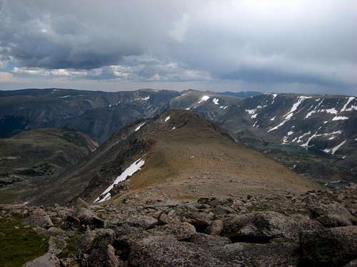 Metcalf Mountain south slopes