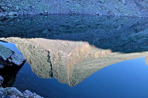 Reflection in Vestal Lake
