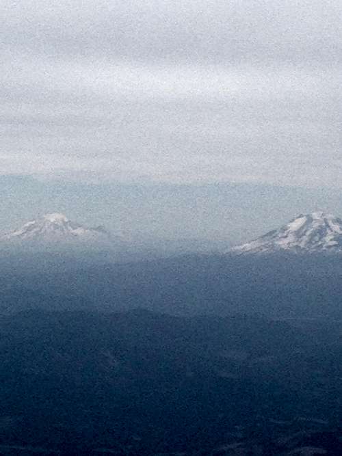 Aerial view of Mt. Hood