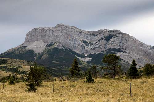 Old Man of the Hills from the North Fork of Dupuyer Creek