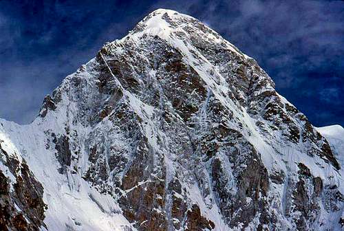 The summit of Pumori from...