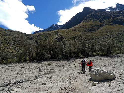 Approaching Base Camp