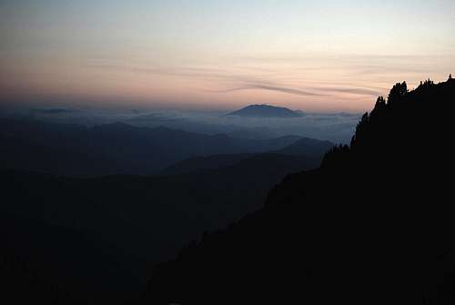 Mt. St. Helens from Goat Ridge