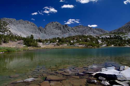 southern side of the Mammoth Crest from Deer Lakes