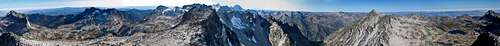 Pano from Enchantment Peak