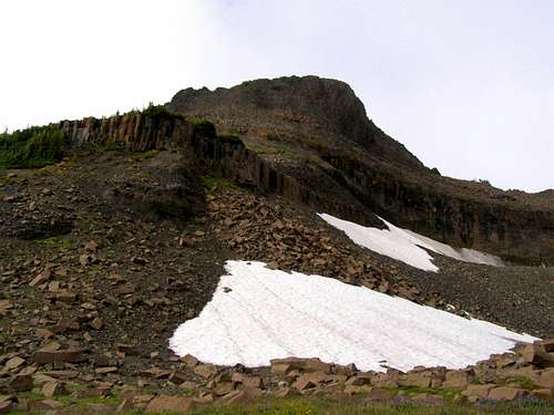 Base of the Summit Pinnacle