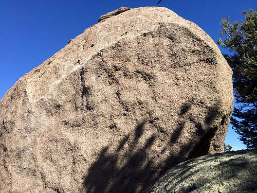 Buckhorn summit boulder