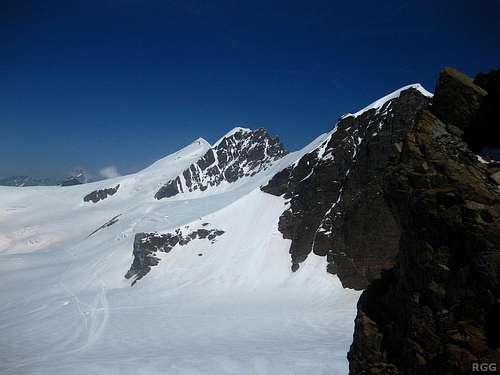 Breithorn from the Pollux SW ridge
