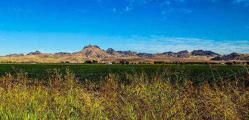 Sutter Buttes from the south