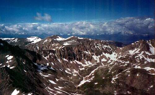 Mt Bross from summit of Mt...