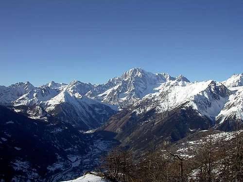 Il Monte Bianco (4810 m.)