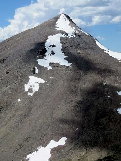Mount Dana from the saddle