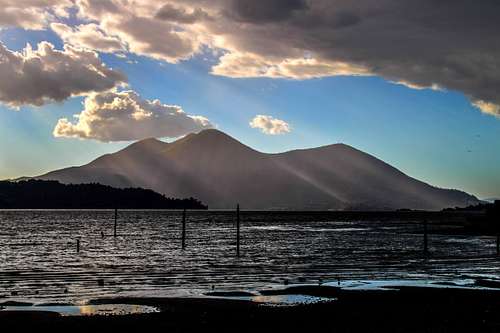 Mt. Konocti  from Clear Lake