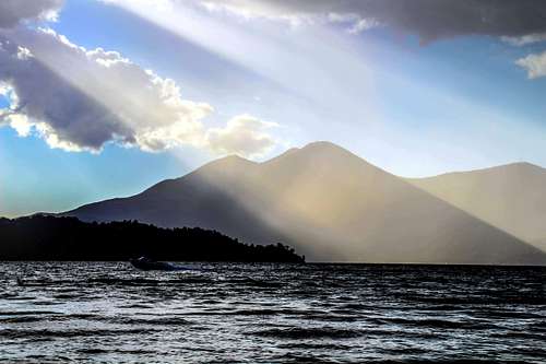 Sunstreams on Mt. Konocti