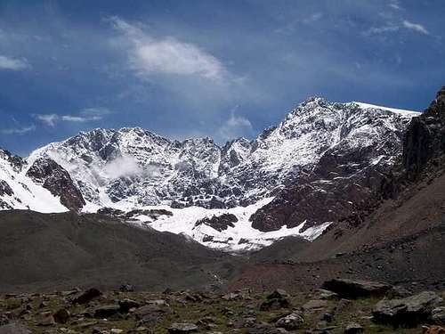 Cerro Vallecitos (left) and...