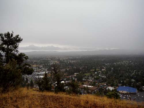 View of the sprawl in Bend