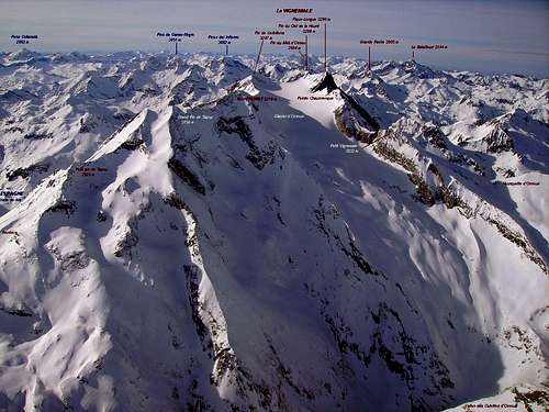 Le Vignemale - glacier d'Ossoue