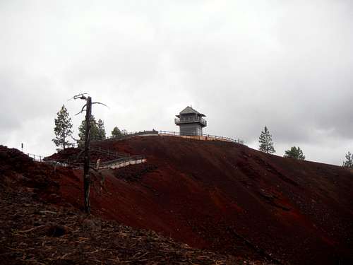 The Lava Butte Lookout Tower