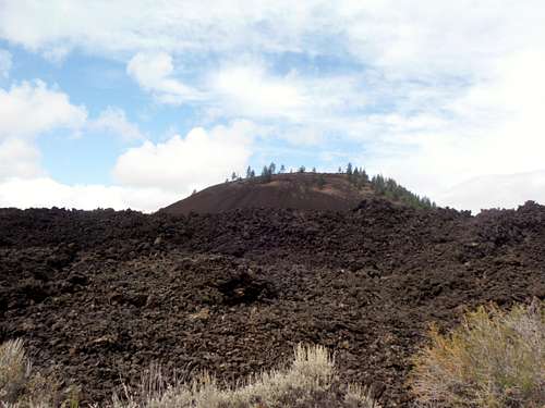 Lava Butte from the Visitors Center