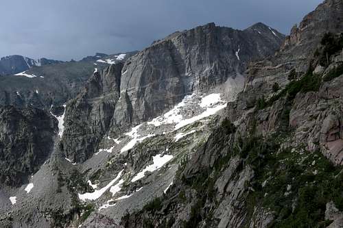 Hallett Peak and the Coming Storm